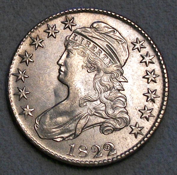 1822/1-Bust-Half..overton-101